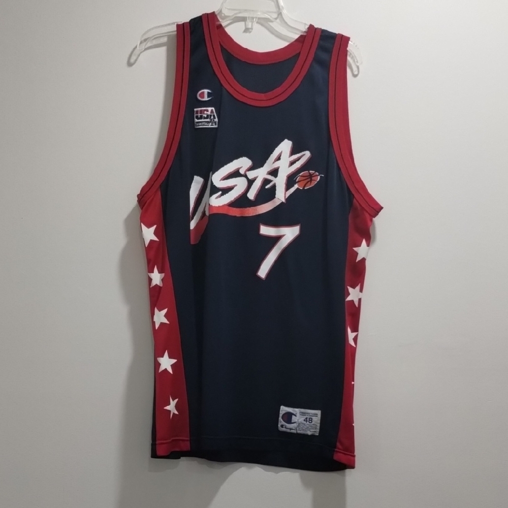 Vintage David Robinson (The Admiral) USA Basketball Jersey